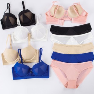 Women's <b>Sexy</b> Floral Push-Up Hipster Underwire <b>Bra</b> and Panties <b>Sets</b>-Eco-Friendly Anti-Sag Glossy Lingerie - Product Image 6