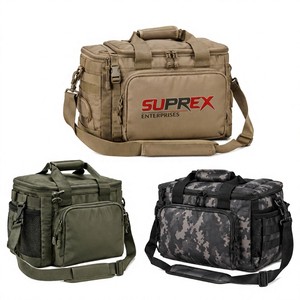 Sac de pêche en toile de grande capacité, organisateur de rangement multifonctionnel, Portable pour le camping et la randonnée - Product Image 6