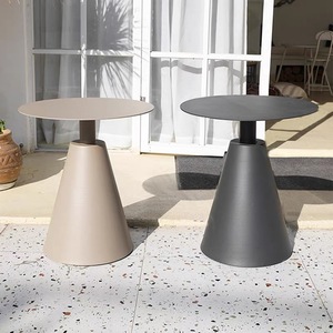 Modern Weather-resistant Teak <b>Outdoor</b> <b>Side</b> <b>Table</b> Set for Hotel Garden Poolside Villa hotel Patio Use - Product Image 1