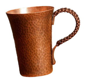Gran Venta de acabado Chapado en cobre, diseñador, mango de Metal, taza de cobre hecha a mano, taza de cobre de mula de Moscú, taza para beber cerveza - Product Image 6