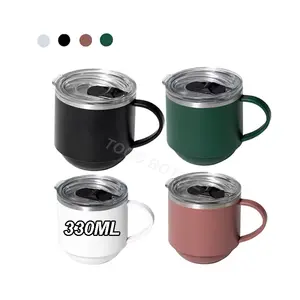 330ml Vacuum Insulated Thermal Stainless Steel Mug Heat And Cool Retention Cup