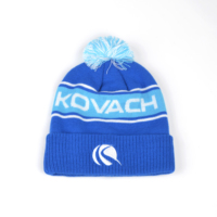 Bonnet en tricot personnalisé avec logo, bonnet d'hiver haut de gamme, bonnet jacquard sport, bonnet en tricot acrylique pour homme et femme