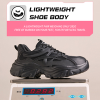 Chaussures de travail respirantes pour femmes, semelle isolante et amortissante, anti-écrasement, anti-perforation, antidérapantes, légères, type baskets