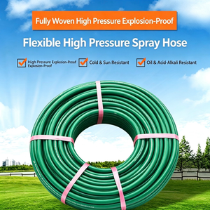 <span class=keywords><strong>Manguera</strong></span> de Pulverización de Alta Presión Trenzada de Goma y Plástico, Presión de Trabajo de 40-70 Bares, Tubería Resistente a Explosiones con Tamaño Extra Grande - Product Image 5