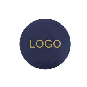 Sous-verres en carton personnalisés avec logo imprimé, sous-verres ronds en papier absorbant bon marché, sous-verres en carton pour bière, 4 pouces de diamètre, 40 points d'épaisseur - Product Image 1