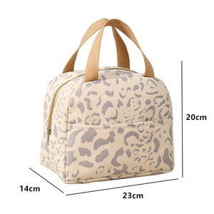 Bolsa de almuerzo térmica portátil pequeña, caja de comida para niñas, fiambrera duradera impermeable para oficina, caja con aislamiento de hielo, bolsa Ins para acampar - Product Image 4