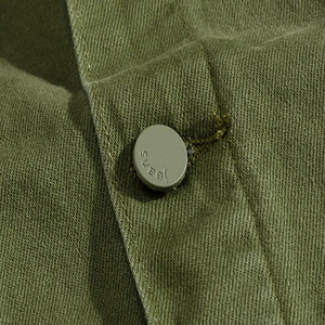 ชุดเสื้อแจ็กเก็ตยีนส์สำหรับผู้ชายชุดเสื้อแจ็กเก็ตยีนส์แบบกำหนดเองเสื้อผ้าแนวสตรีท - Product Image 6