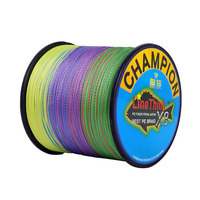 Ligne de pêche tressée multifilament PE LineThink 8X 1000M