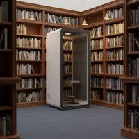 Cabines insonorisées Unibooth en profilés d'aluminium de précision, durables, design moderne, installation rapide et facile pour la maison/le bureau
