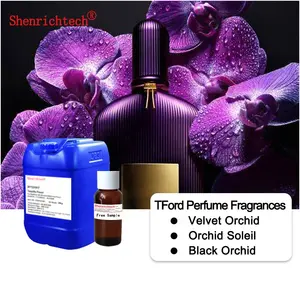 Huile de parfum TFord Orchidée Soleil Black Velvet Orchid pour la fabrication de bougies de marque