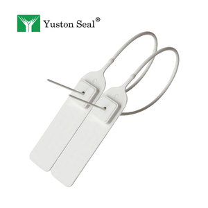 ซีลพลาสติกพิมพ์โลโก้ YTPS408 สีสดใส ป้องกันการงัดแงะ ใช้ครั้ง<span class=keywords><strong>เ</strong></span>ดียวทิ้ง สำหรับคลังสินค้าและร้านค้าปลีก - Product Image 1