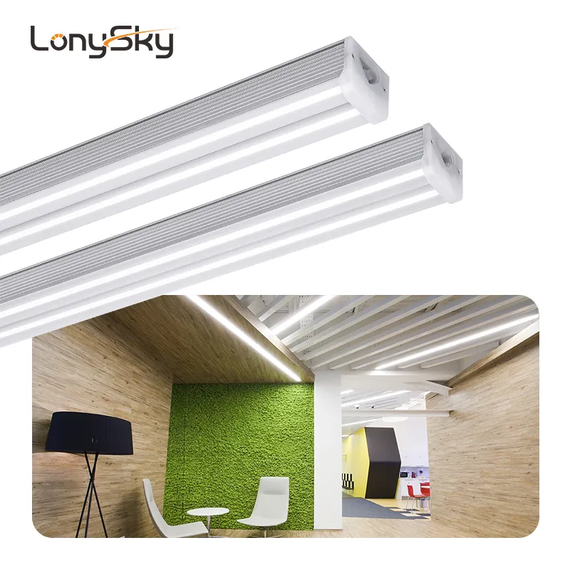 18w 120cm dimmable shop lighting linkable lampara tubos de luz led t5 integrado tube light