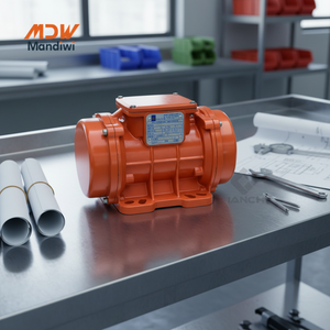 Appareils de vibration originaux de moteur <span class=keywords><strong>vibrant</strong></span> électrique externe industriel d'OLI MVE60/3N pour l'application concrète de bacs de trémie de silo - Product Image 5