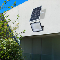 Projecteur solaire LED IP67 pour jardin, haute puissance, 100W, 200W, 300W, 400W, 500W, 1000W, en ABS
