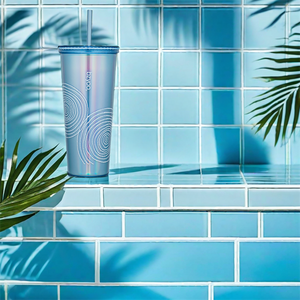 แก้วสแตนเลสไม่มี BPA พร้อมหลอดสำหรับการระเหิดเครื่องดื่มร้อน - Product Image 4