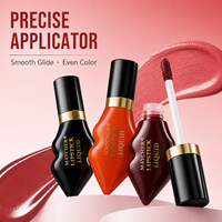 En stock – Lot de 4 rouges à lèvres hydratants longue tenue – Prix de gros – Fourniture en vrac – Maquillage des lèvres OEM ODM – Rouge à lèvres liquide