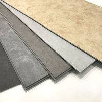Revêtement de sol LVT à clic, système de verrouillage rapide, carrelage vinyle de luxe imperméable pour la décoration d'appartements et d'hôtels
