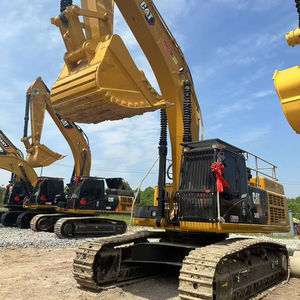 เครื่องขุด Cat340D Cat349D ใช้ใน Cat345D 49ตันเครื่องจักรไฮดรอลิกตีนตะขาบทำงานต่ำในสต็อก - Product Image 1