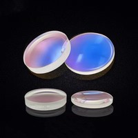 Usine de lentille de mise au point de collimateur de protection laser optique personnaliser diamètre 20mm Fl50mm 150mm équipement optique lentille convexe Plano