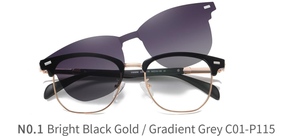 Lunettes de soleil polarisées à <span class=keywords><strong>clip</strong></span> magnétique tendance, monture TR, en promotion - Product Image 3