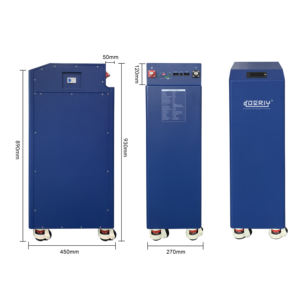 デリイ8000サイクル314Ahライフポ4プリズムセル3.2V 314Ah V1プリズムリチウムイオン電池 - Product Image 4