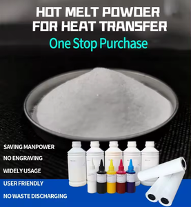 Almacén de EE. UU. Polvo DTF 1KG Pegamento de fusión en caliente Blanco/negro de alta calidad Adhesivo de TPU mixto Entrega desde EE. UU. - Product Image 2