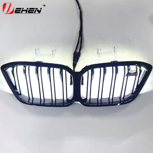 Griglia a Doppio Rene con Luce LED per BMW M2 F87 2019-2022, Griglia Anteriore <span class=keywords><strong>M</strong></span> Sport Illuminata con Lampada, Ricambi Auto - Product Image 4