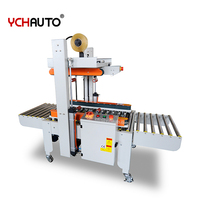 Machines de scellage automatique de cartons pour boîtes TV, scelleuse à ruban adhésif, machine d'emballage de cartons de bouteilles d'eau avec CE