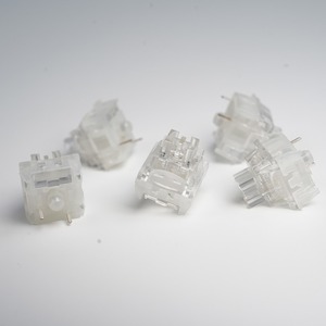สวิตช์ V2แช่แข็ง TTC สวิตช์3Pin แบบเงียบ RGB โปร่งใสเต็มที่สำหรับสวิตช์คีย์บอร์ดเล่นเกมแบบกลไกทุกประเภท MX - Product Image 6