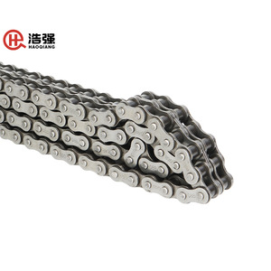 Cadena de Rodillos Estándar Haoqiang 08B-48B, Cadena de Transmisión Industrial de Rodillos de 10 mm de un Solo Hilo - Product Image 3