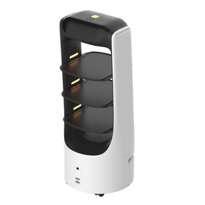 Robot de Servicio Inteligente con Evitación Automática de Obstáculos, Robot de Entrega de Alimentos de 3 Bandejas para Restaurantes y Cafeterías 4S - Product Image 4