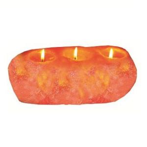 Himalayan Natural Shape Three Whole Salt Tea Light Three Whole Salt <b>Candle</b> Holder With <b>Packing</b>-Sian Enterprises - Product Image 3