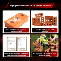 Blocs de construction EVA pour enfants - Ensemble de construction et d'empilage, doux et sécurisé, non toxique, pour l'école