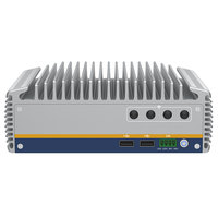 Mini PC Industrial Compacto Sin Ventilador con CPU Intel N100 de 4 Núcleos y 4 Subprocesos, Windows 11, Interruptor Remoto GPIO, Computadora Integrada