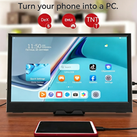Moniteur portable AHXJKA 11,6 pouces avec écran TN et haut-parleurs intégrés pour ordinateur portable et PS4/PS5 - Usage professionnel
