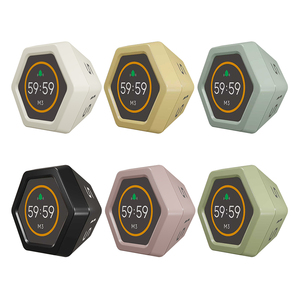 Intelligenter Produktivitäts-Countdown-<span class=keywords><strong>Timer</strong></span> für Kinder, Studien-Pomodoro-<span class=keywords><strong>Timer</strong></span>, Sechseckiger Visueller Flip-<span class=keywords><strong>Timer</strong></span> für Kinder, Google Digitaler Küchentimer - Product Image 6