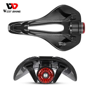 WEST BIKING-Soporte para SILLÍN de <span class=keywords><strong>bicicleta</strong></span>, lámpara <span class=keywords><strong>trasera</strong></span>, liberación rápida, cojín para asiento de <span class=keywords><strong>bicicleta</strong></span>, <span class=keywords><strong>luz</strong></span> <span class=keywords><strong>trasera</strong></span>, soporte para lámpara de sillín de <span class=keywords><strong>bicicleta</strong></span> - Product Image 4