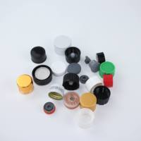 Flacon en verre injecté XINDE avec bouchon déchirable aluminium-plastique pour gouttes ophtalmiques et infusions, avec sérigraphie, flacons en verre de qualité supérieure