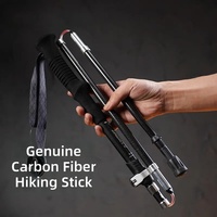 Bâtons de randonnée pliables légers en fibre de carbone T700 avec poignée en EVA pour la randonnée, le trekking et les voyages