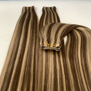 Pianoforte un lato iniettare un <span class=keywords><strong>altro</strong></span> nastro normale nelle estensioni dei capelli gemelli invisibili con foro doppie estensioni dei capelli disegnate più recenti - Product Image 1