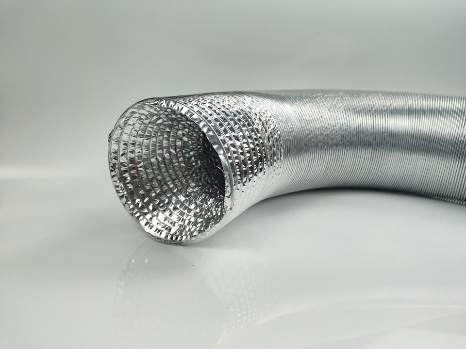 Flexible Aluminum Ducting Hose Air Duct Foil for HVAC Systems Parts ...