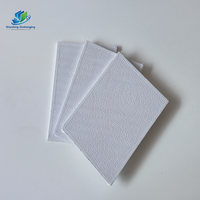 Plaque de plafond en PVC stratifié ignifuge durable 600x1200mm 7mm 8mm 9mm pour la rénovation de plafonds commerciaux et de bureaux