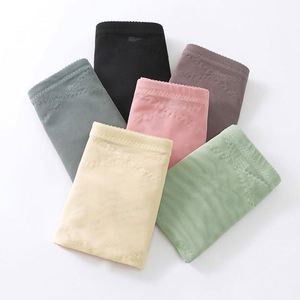 Culotte en coton pour femme, élargie et allongée au niveau du bas - Product Image 4
