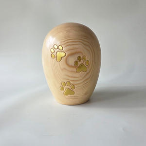 메모리 에그 나무 애완동물 화장 유골함, 개와 고양이를 위한 기념품 유골함, 가정 장식용 장식 유골함 - Product Image 5