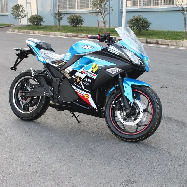 En gros électrique sport moto RTM-EX3 avec personnaliser LiFePO4 batterie au lithium, longtemps, haute vitesse/performance/puissance