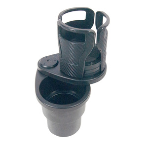 Helloleiboo LB-2380 ABS Porte-gobelet de luxe multifonction pour siège <span class=keywords><strong>avant</strong></span> de <span class=keywords><strong>voiture</strong></span>, double compartiment de <span class=keywords><strong>rangement</strong></span>, rotation à 360°, nouveauté - Product Image 6