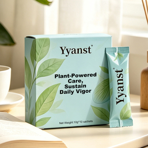 Café Herbal Vigor con Ingredientes Naturales, Fórmula Diaria Vital, 10g*10 Sobres, Bebida Energética Instantánea para el Bienestar - Product Image 2