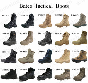 <span class=keywords><strong>WYX</strong></span>, vente chaude bottes tactiques d'entraînement en plein air avec fermeture à glissière latérale anti-dérapant durable PU + semelle extérieure en caoutchouc bottes tactiques HSM026 - Product Image 6