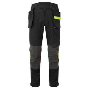PORTWEST - EV440BKR32 EV4 <b>Stretch</b> holster <b>trousers</b>, <b>Black</b> - EAN 5036108416882 <b>WORK</b> <b>TROUSERS</b> PERFORMANCE <b>WORK</b> <b>TROUSERS</b> - Product Image 1