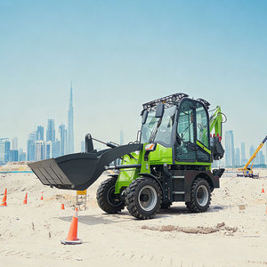 รถตักล้อยางแบบมีหัวขุด 4x4 ทนทาน รับน้ำหนักได้มาก รถแทรกเตอร์ขนาดกะทัดรัดพร้อมหัวขุด ราคาประหยัด - Product Image 3